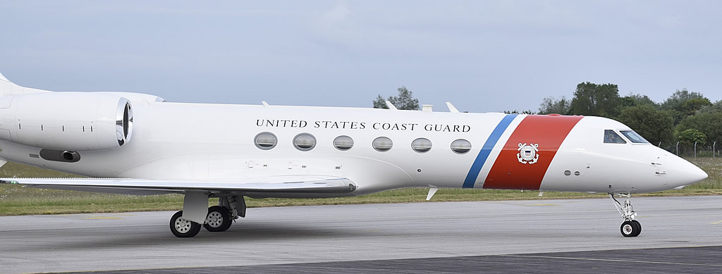 C-37A Gulfstream 5, msn 653, of the United States Coast Guard